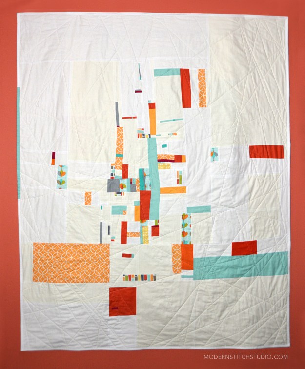 Lucky modernstitch quilt